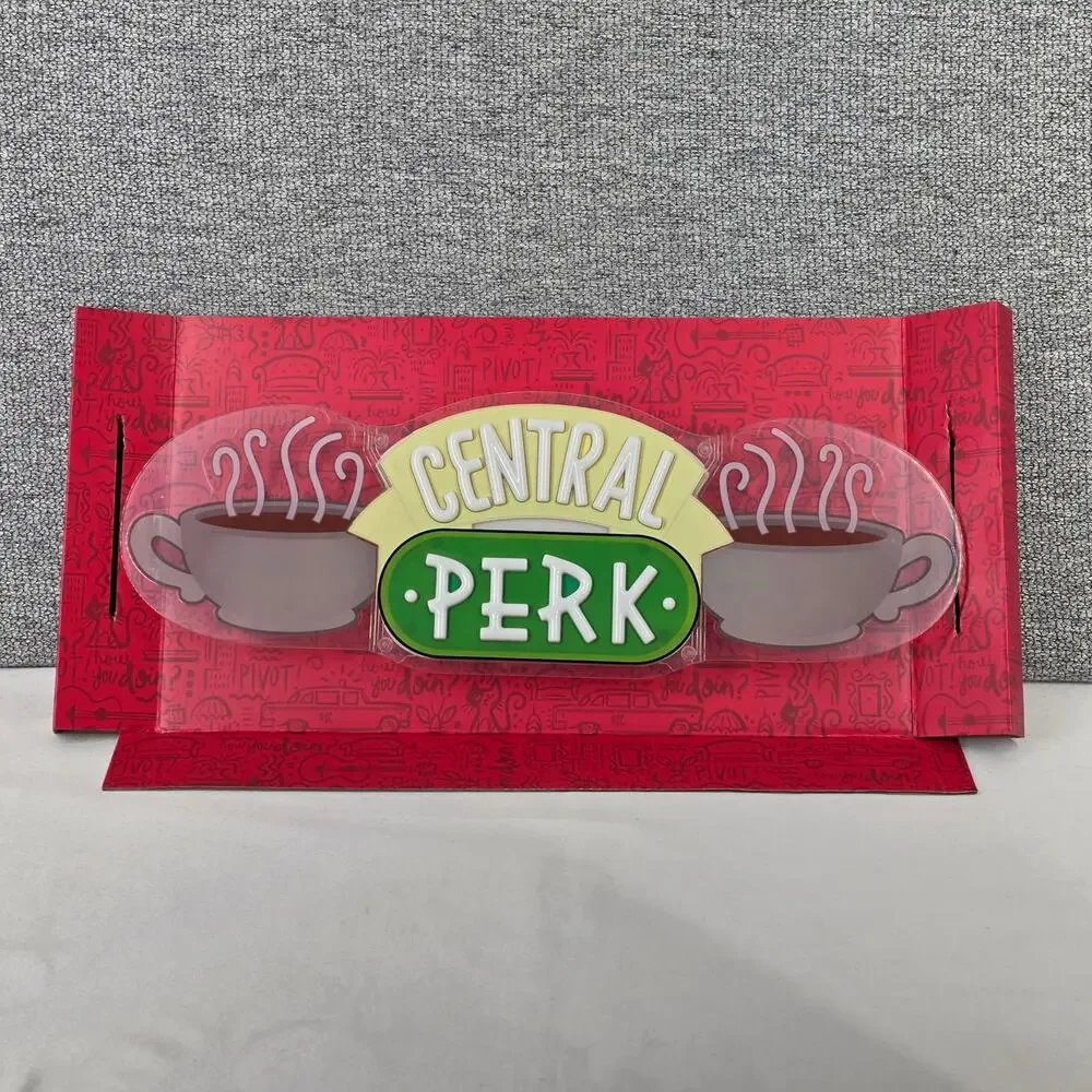 FRIENDS CENTRAL PERK LED NEON‑STYLE SIGN – USB POWERED – WALL MOUNTABLE